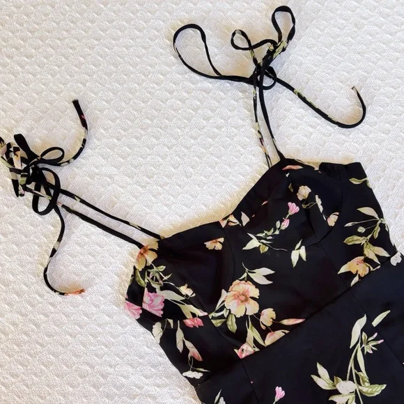 corset style floral sundress - Picture 5 of 7